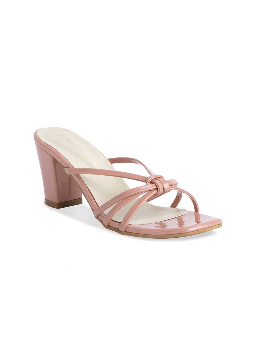 

ERIDANI Pink Block Sandals