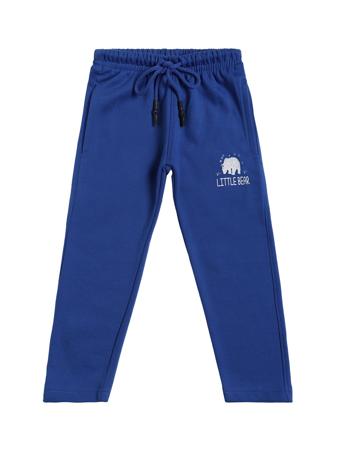 

DYCA Boys Blue Solid Pure Cotton Track Pants
