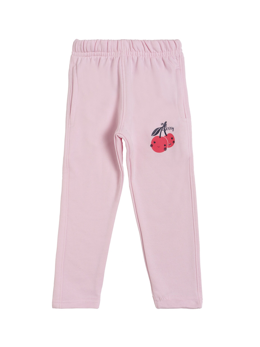 

DYCA Girls Pink Solid Regular Fit Cotton Track Pants