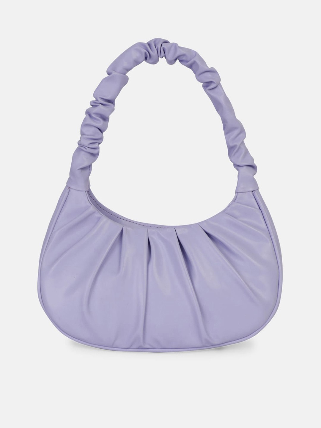 

Bagsy Malone Lavender PU Shopper Shoulder Bag with Bow Detail