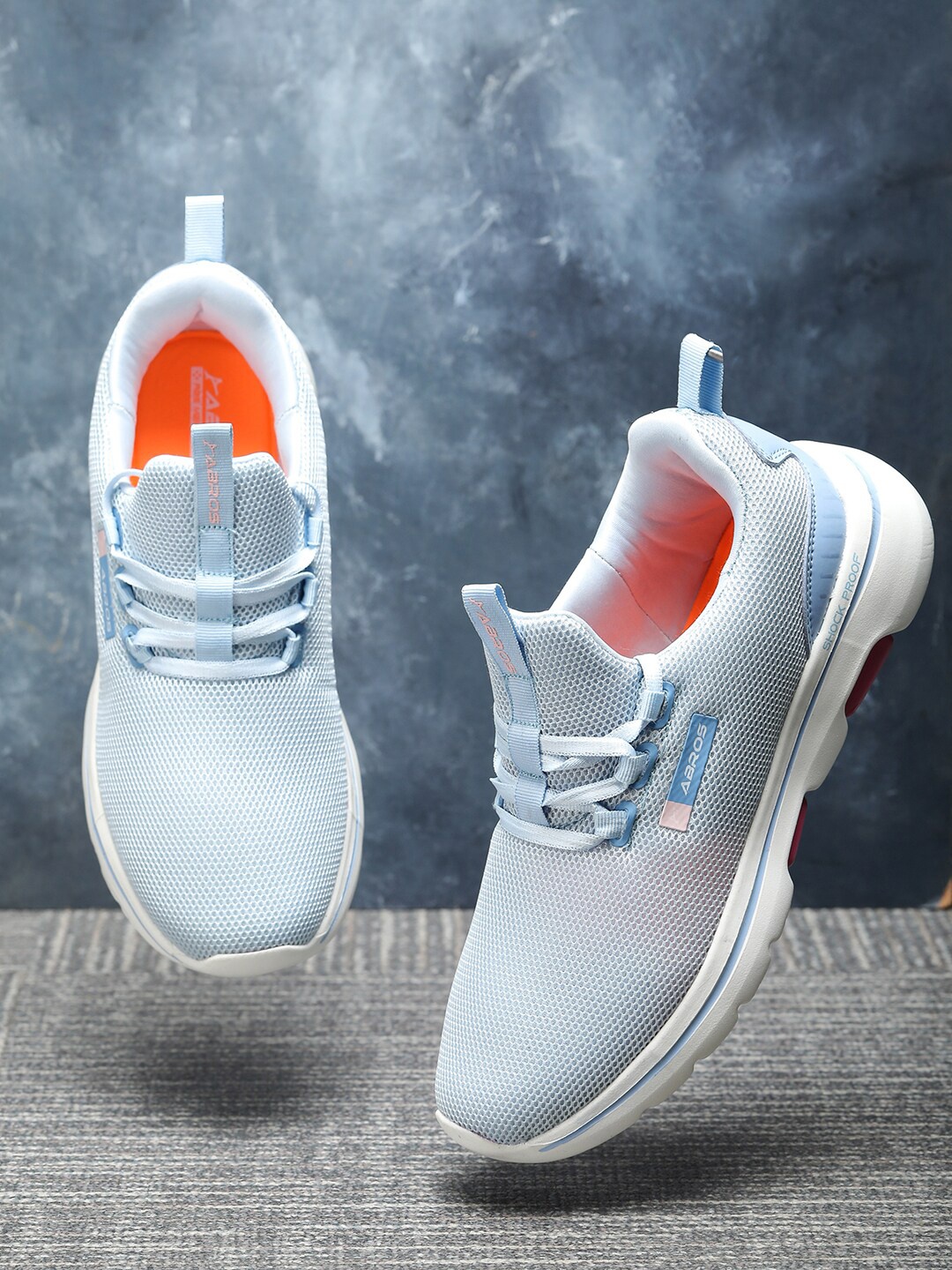 

ABROS Women Blue Mesh Air Running Shoes