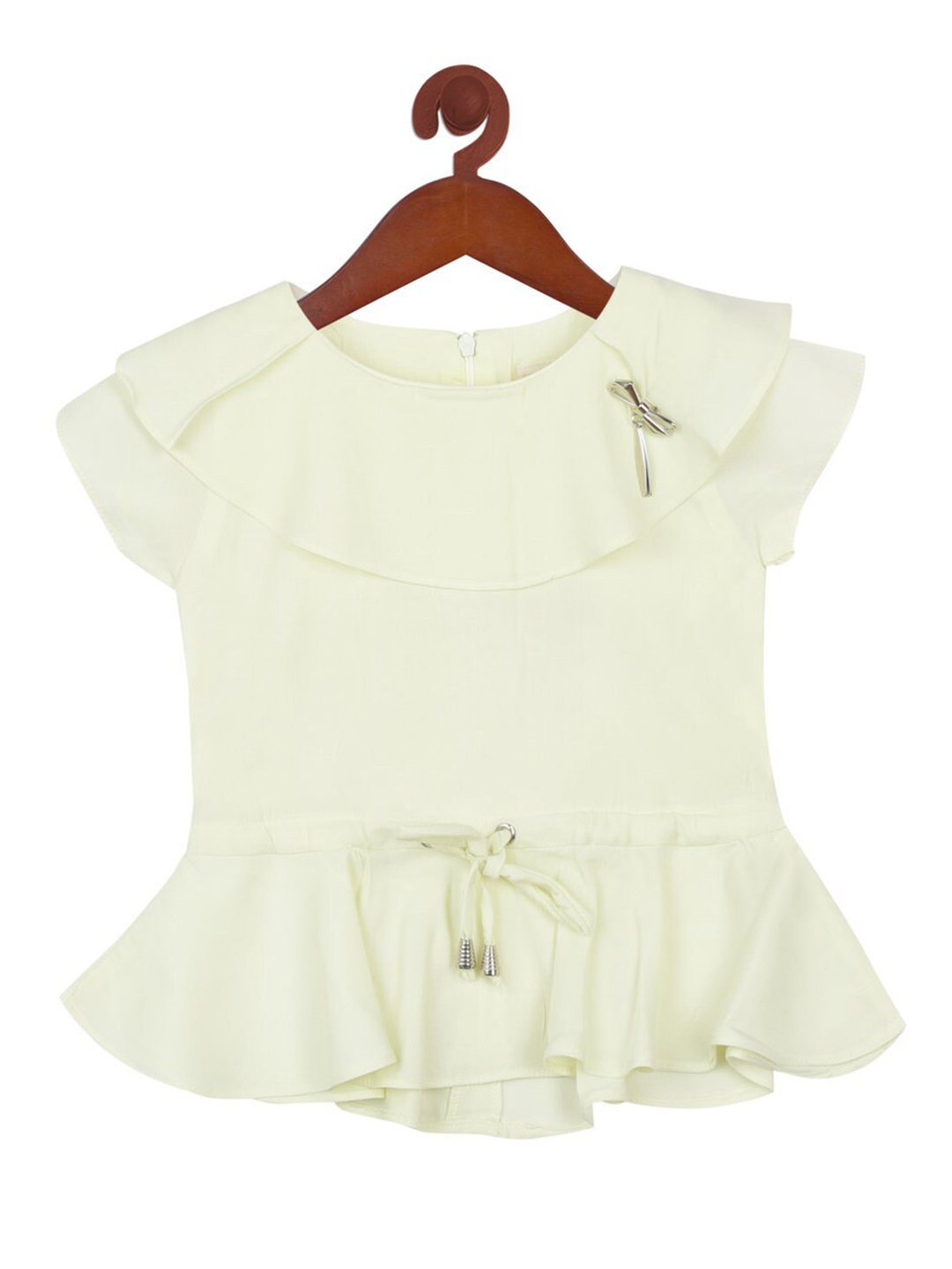 

Tiny Girl Girls Yellow Extended Sleeves Top