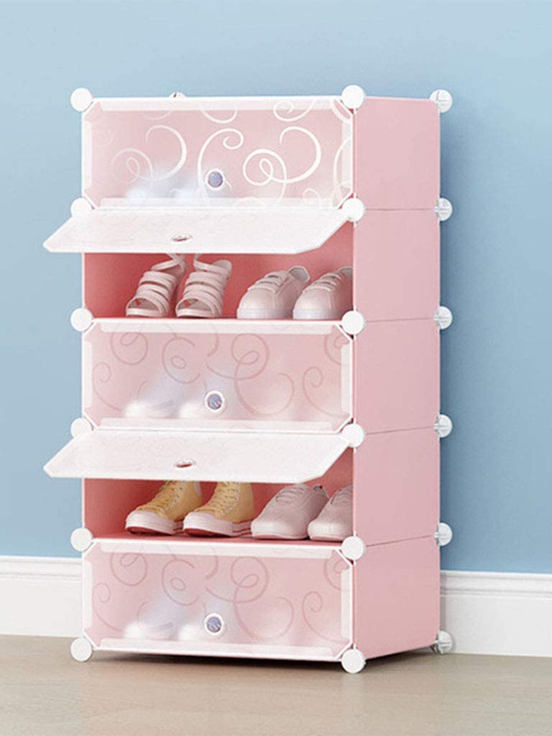 

Sasimo Pink Solid Plastic Storage Organiser