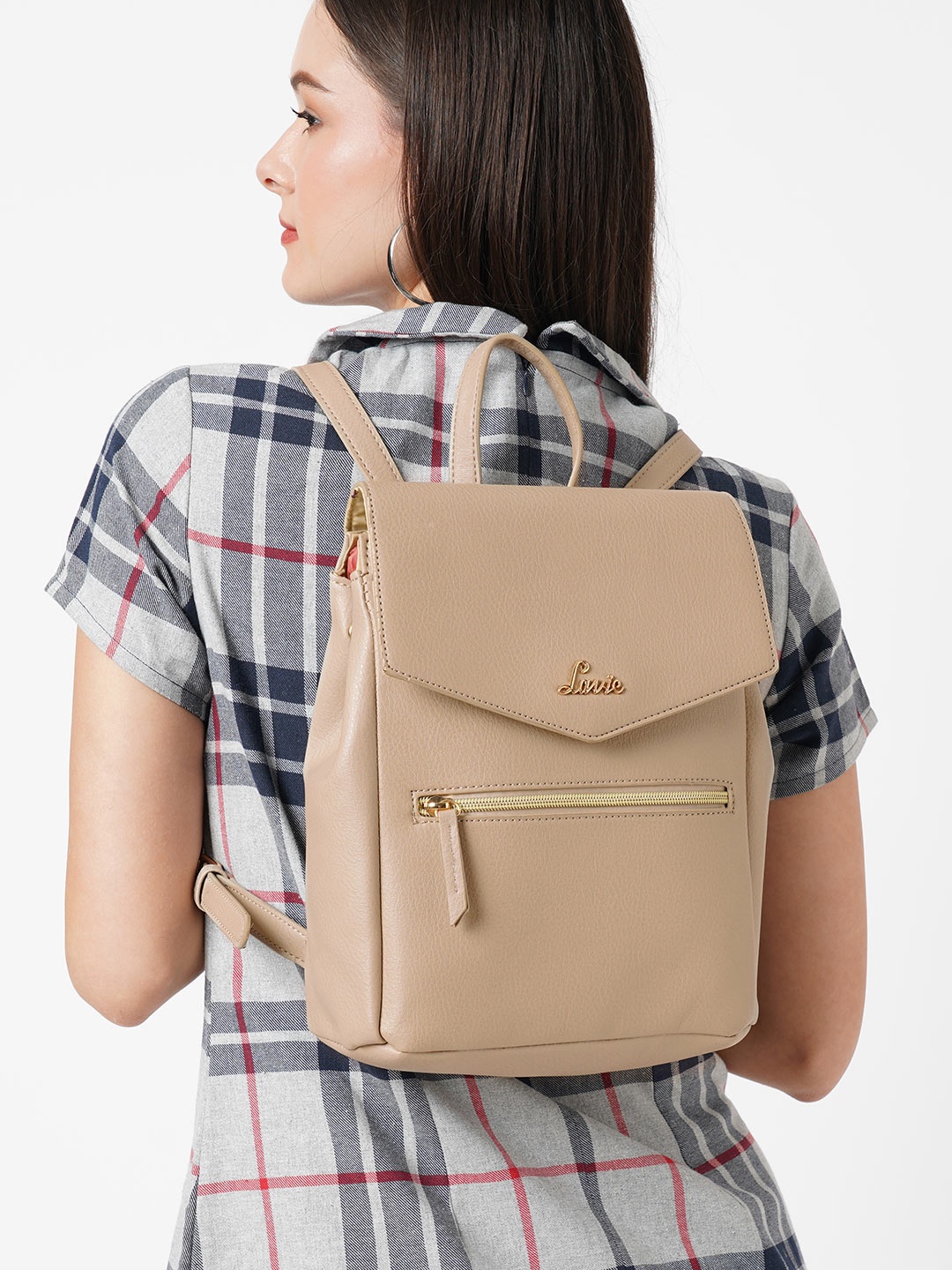 

Lavie Women Beige Backpack