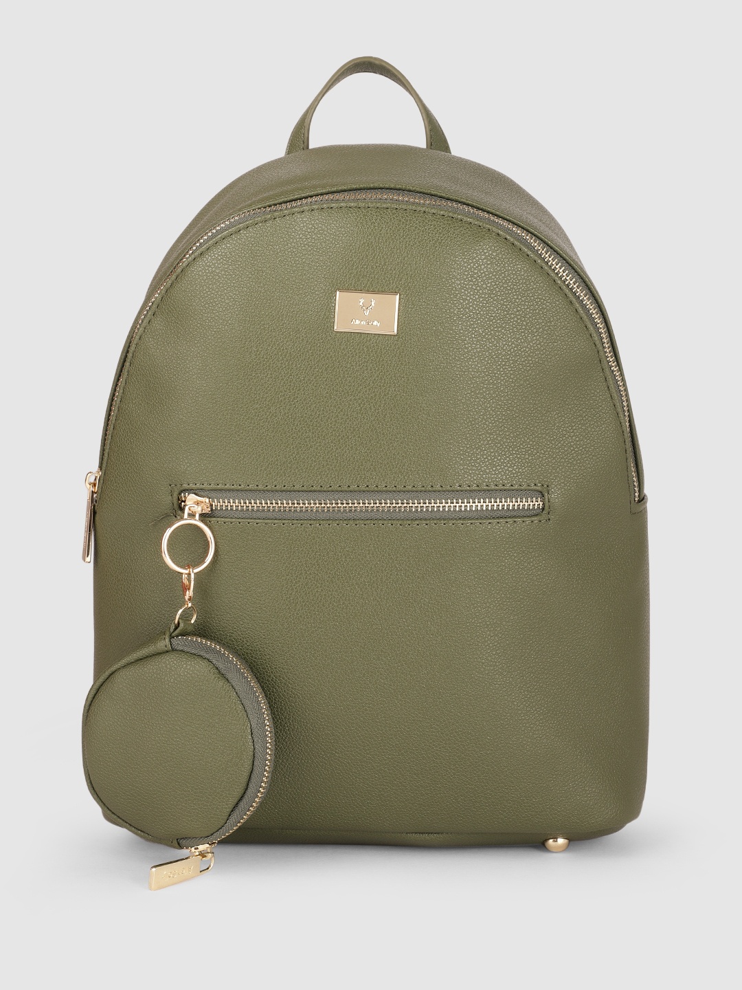 

Allen Solly Women Olive Green Backpack