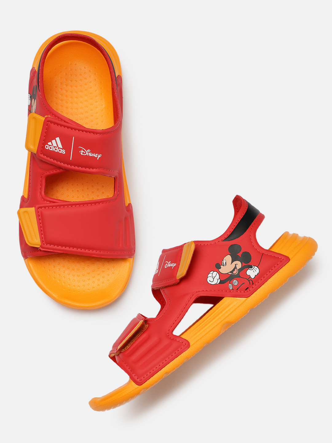 

ADIDAS Kids Red Disney Mickey Mouse AltaSwim Comfort Sandals