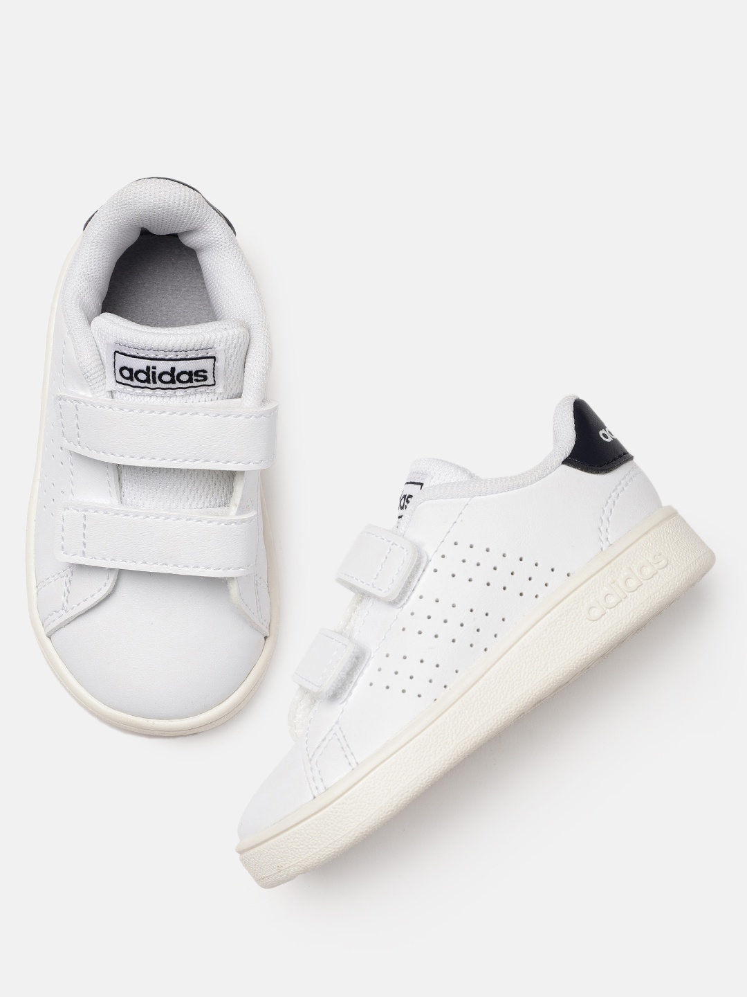 

ADIDAS Kids White Advantage Sneakers