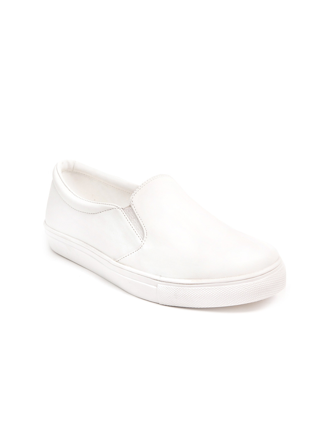 

Marc Loire Women White Slip-On Sneakers