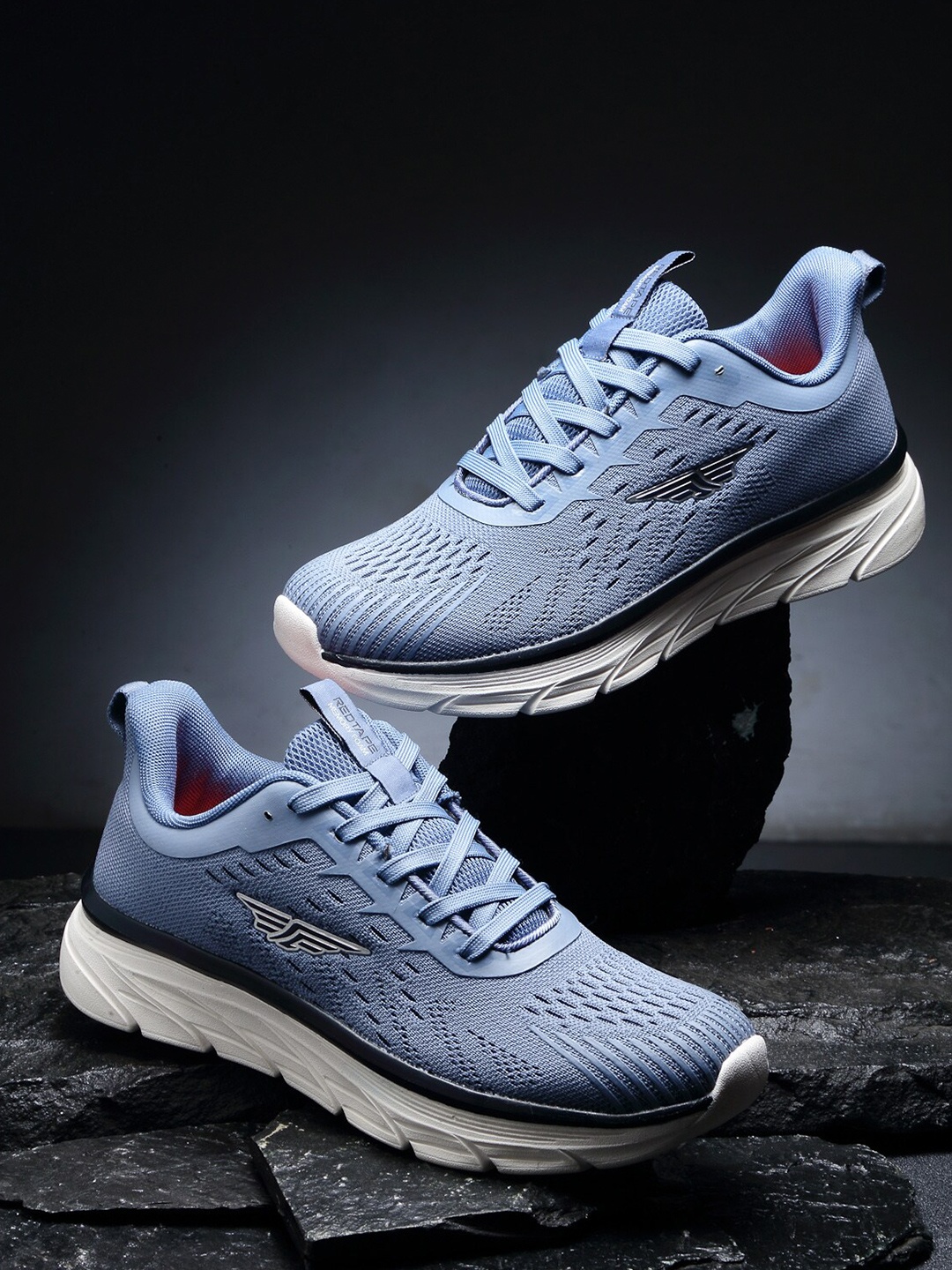 

Red Tape Men Blue Textile Walking Sports Shoes