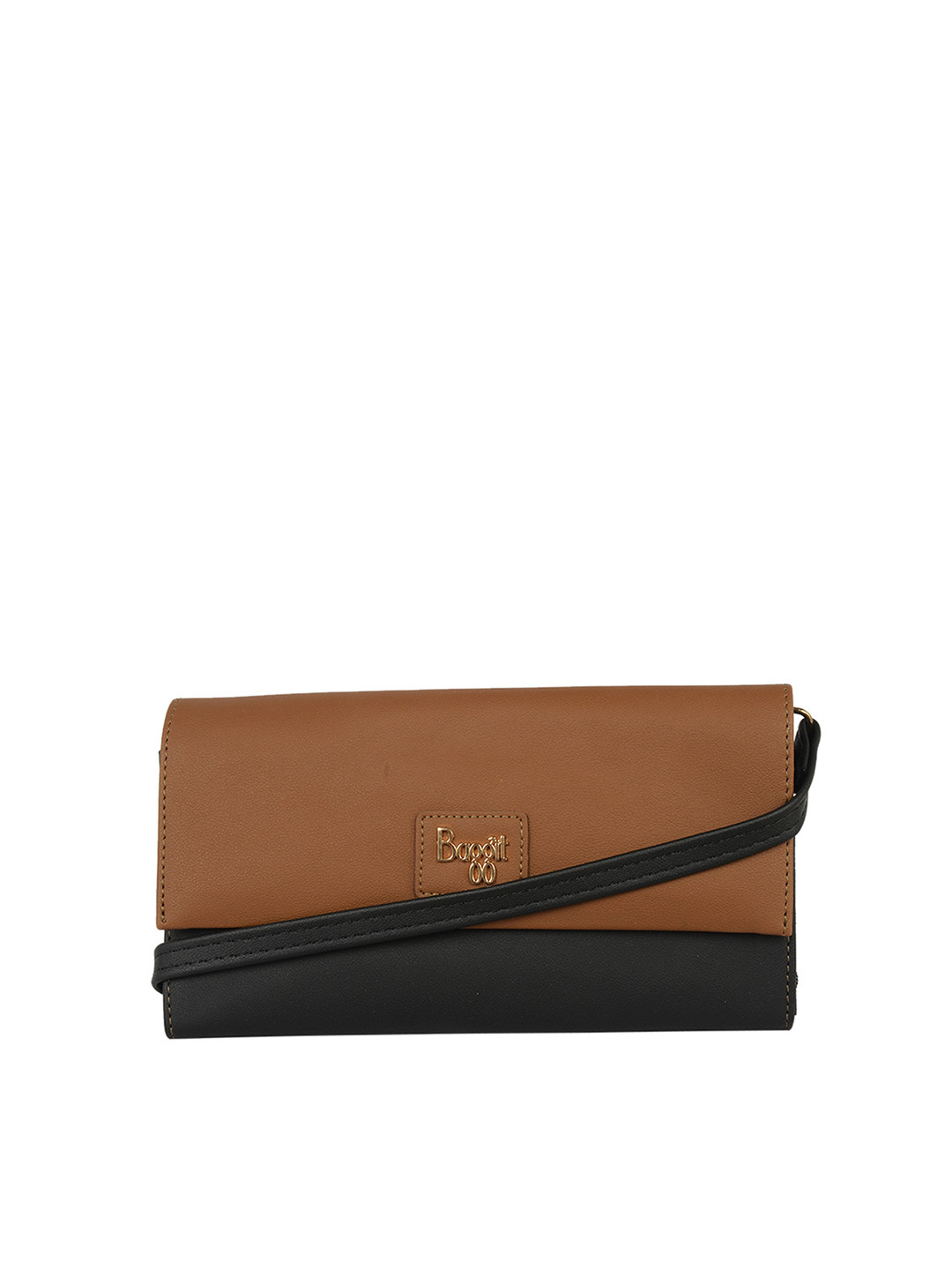 

Baggit Women Black & Brown Envelope