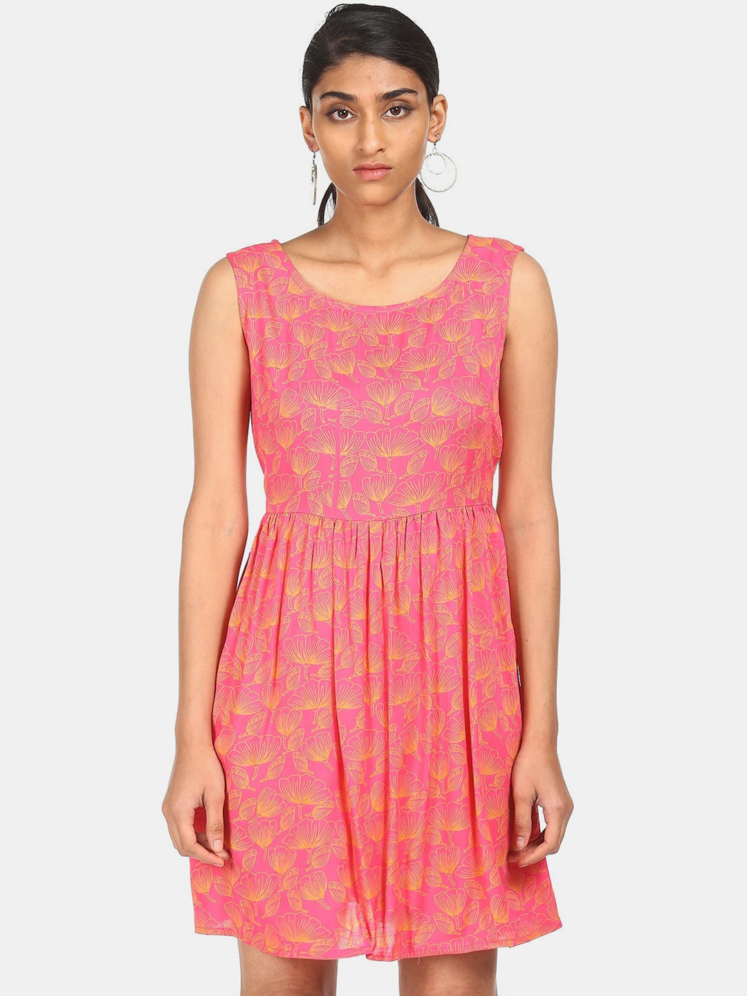 

Karigari Pink Floral Dress