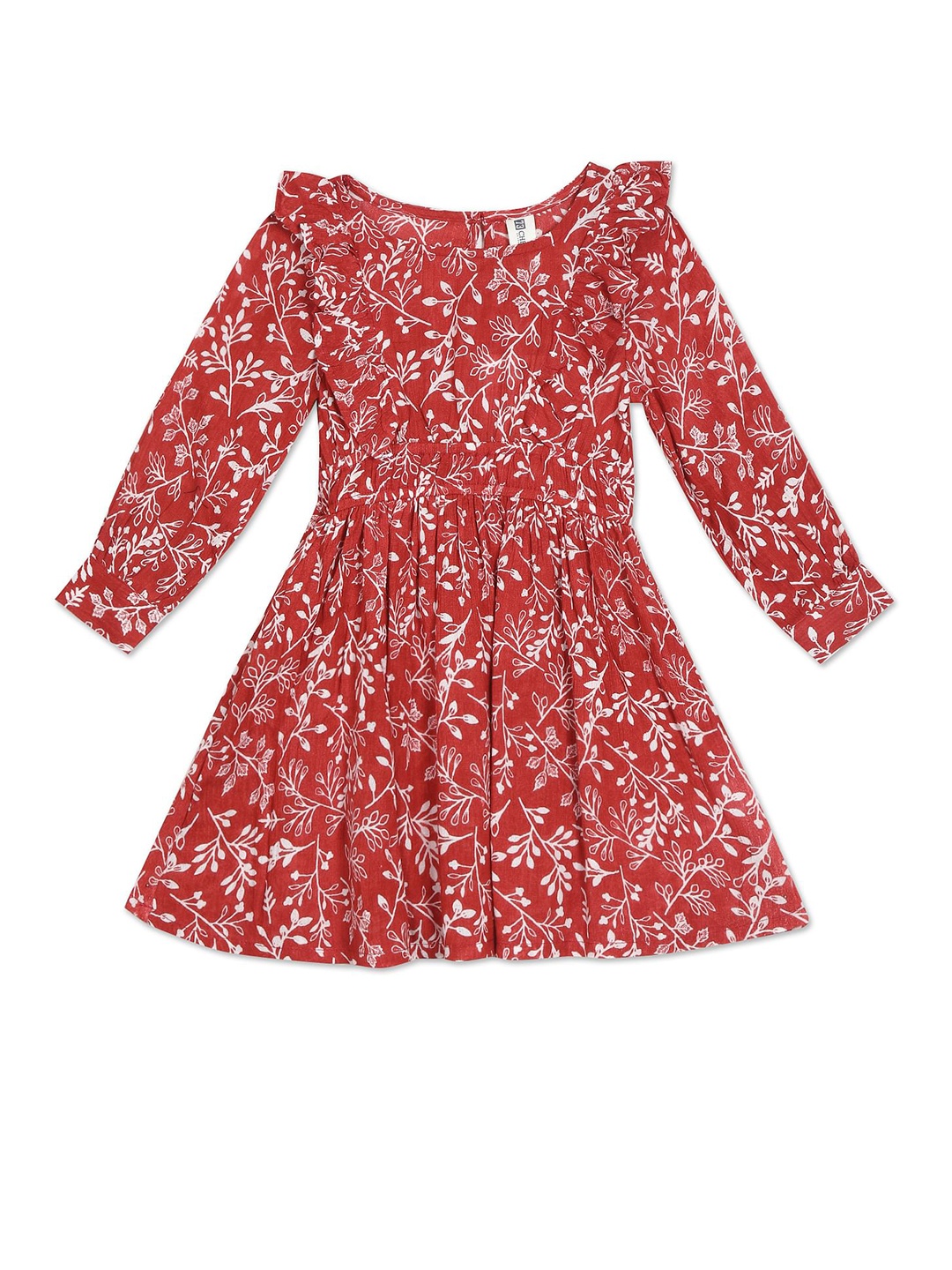 

Cherokee Red & White Floral Dress