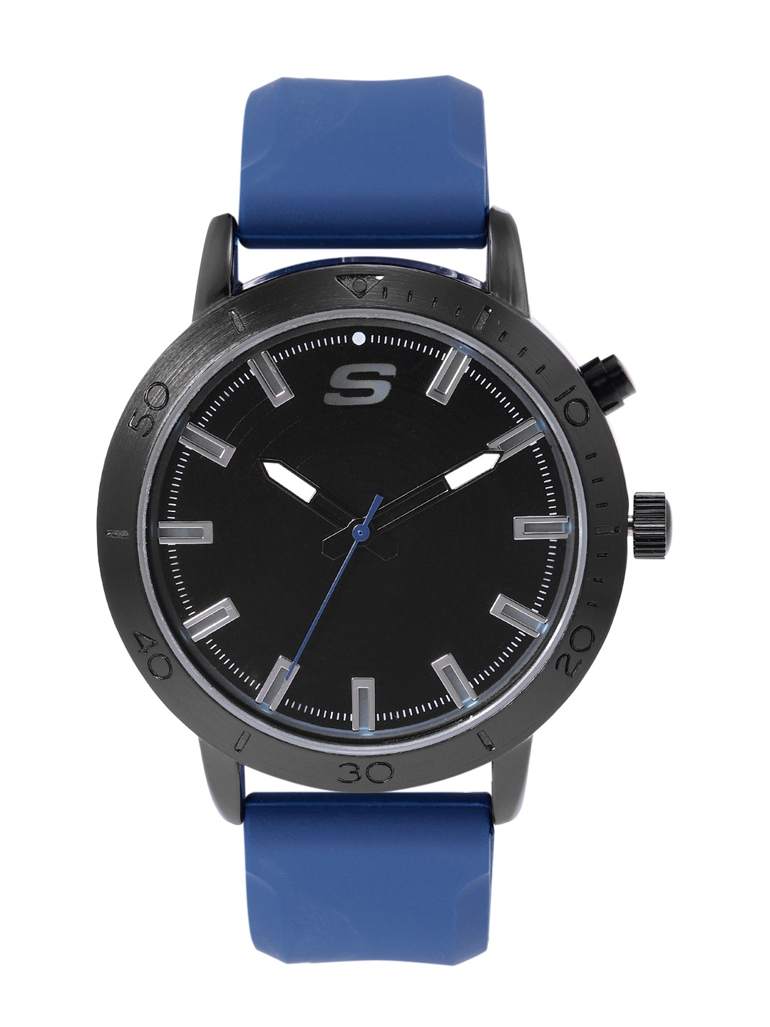 

Skechers Men Black Dial & Blue Straps Dunfield Analogue Watch SR5145