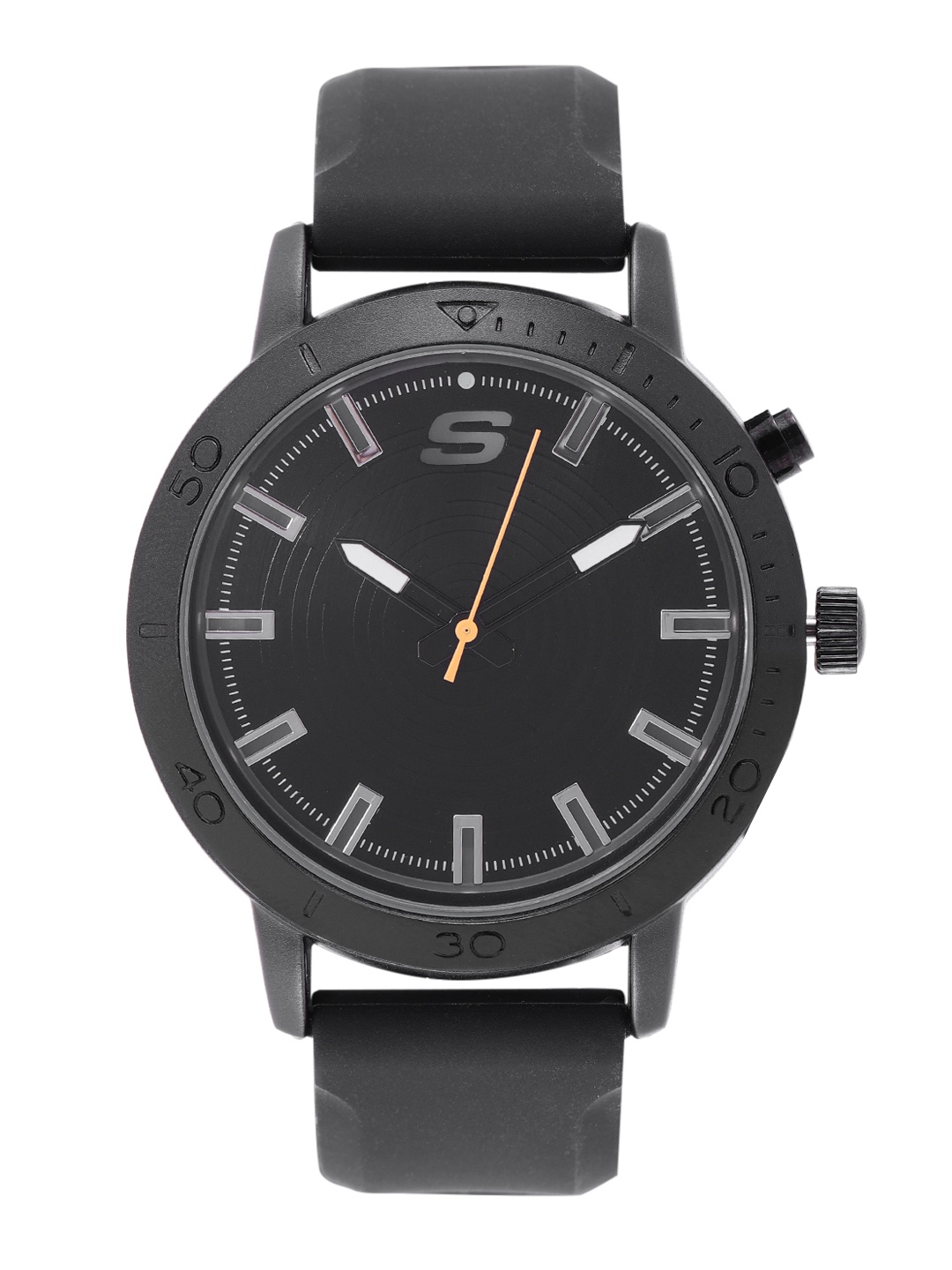 

Skechers Men Black Dial & Straps Dunfield Analogue Watch SR5140