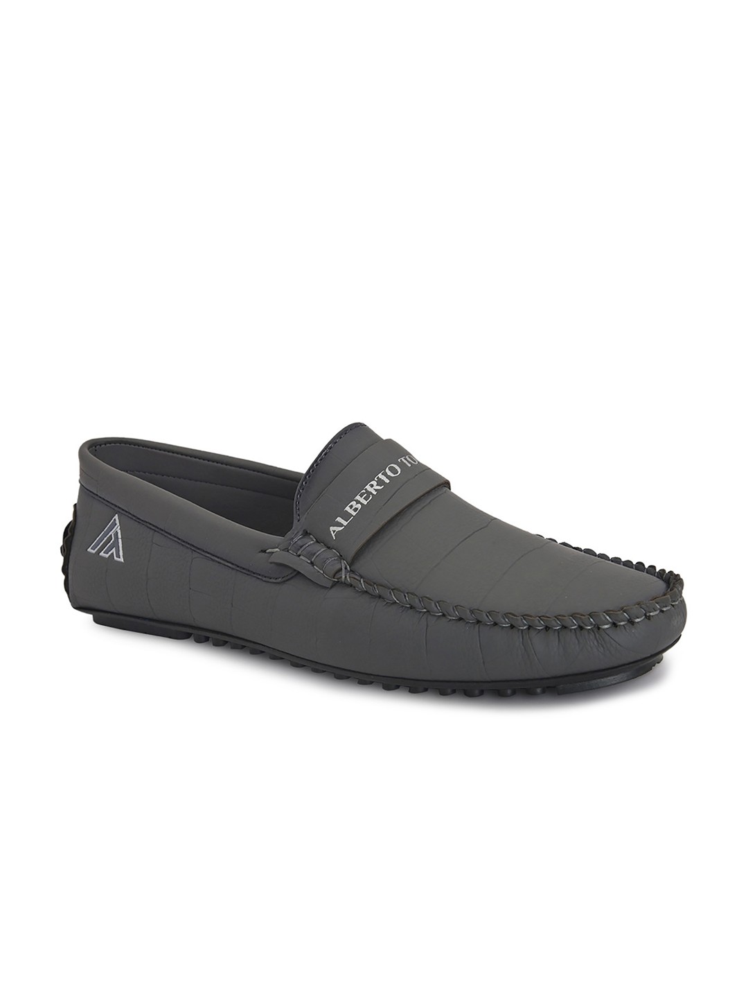 

Alberto Torresi Men Grey Loafers