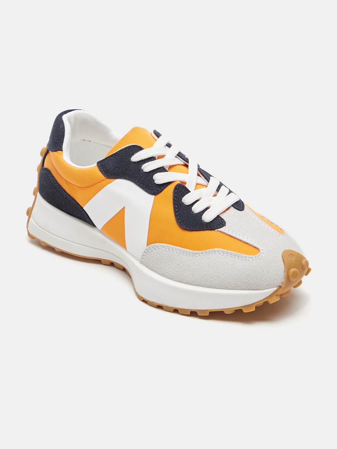 

shoexpress Women Orange Running Non-Marking Shoes