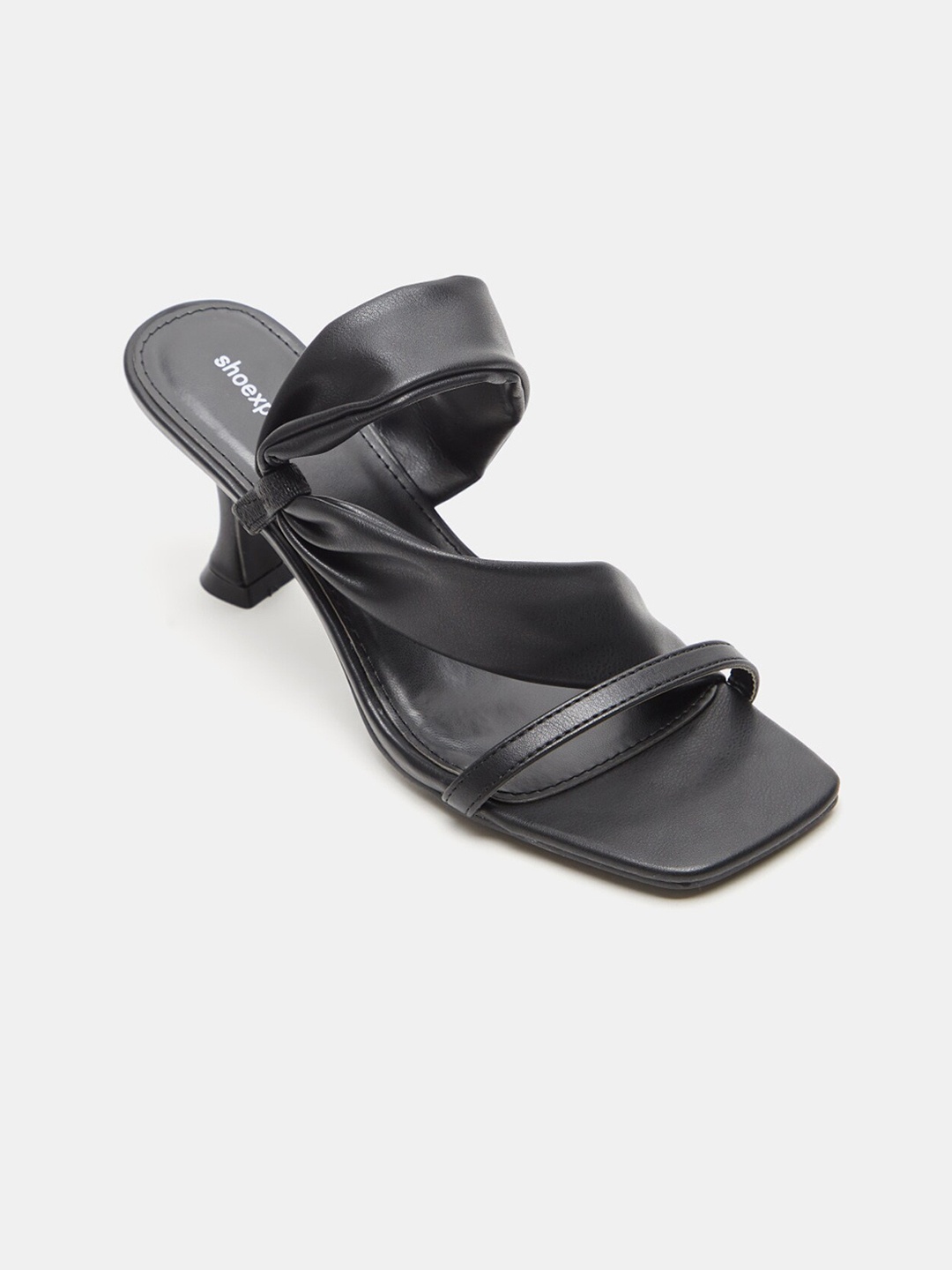 

shoexpress Black PU Sandals