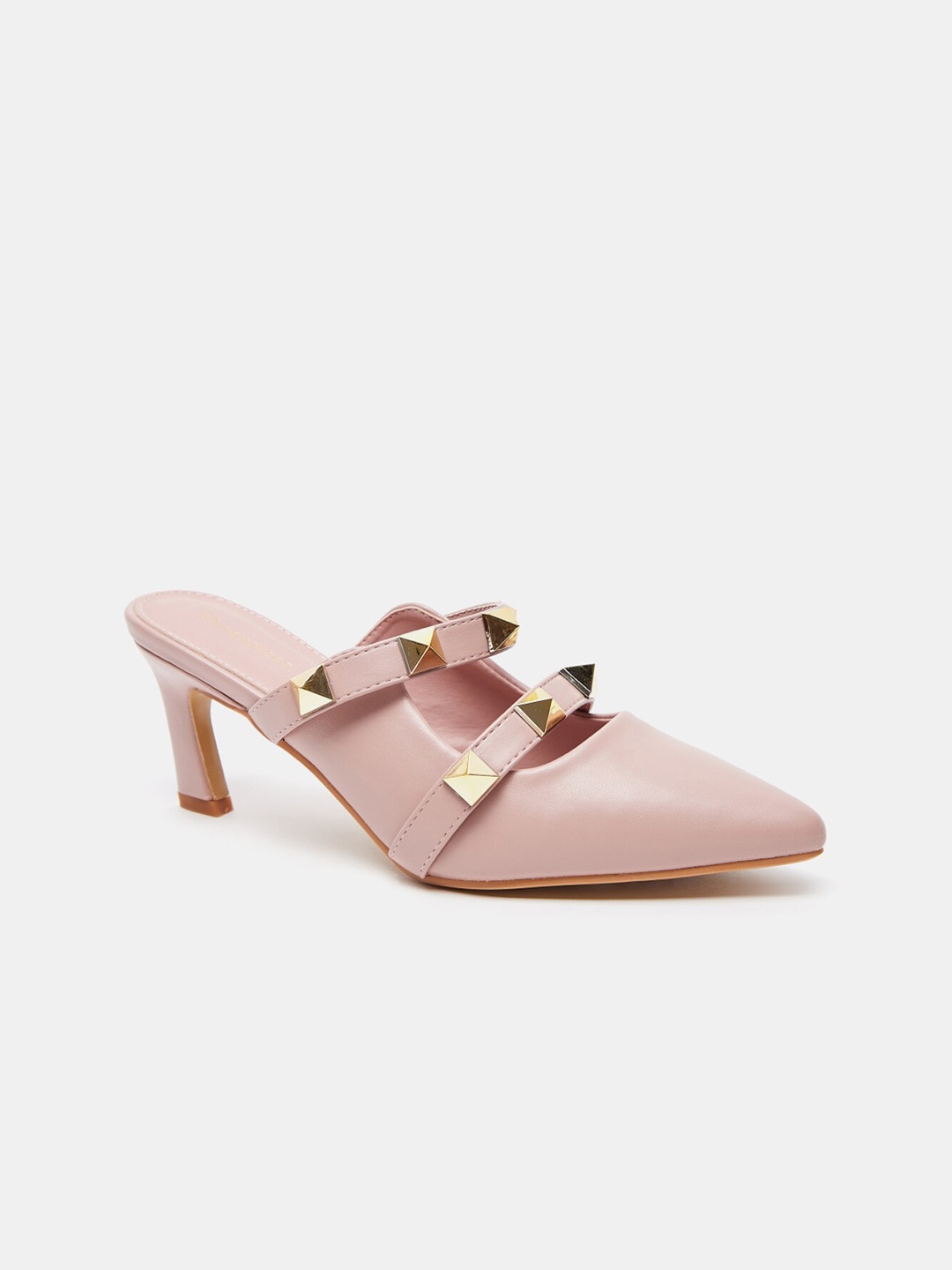 

shoexpress Pink Embellished PU Pumps