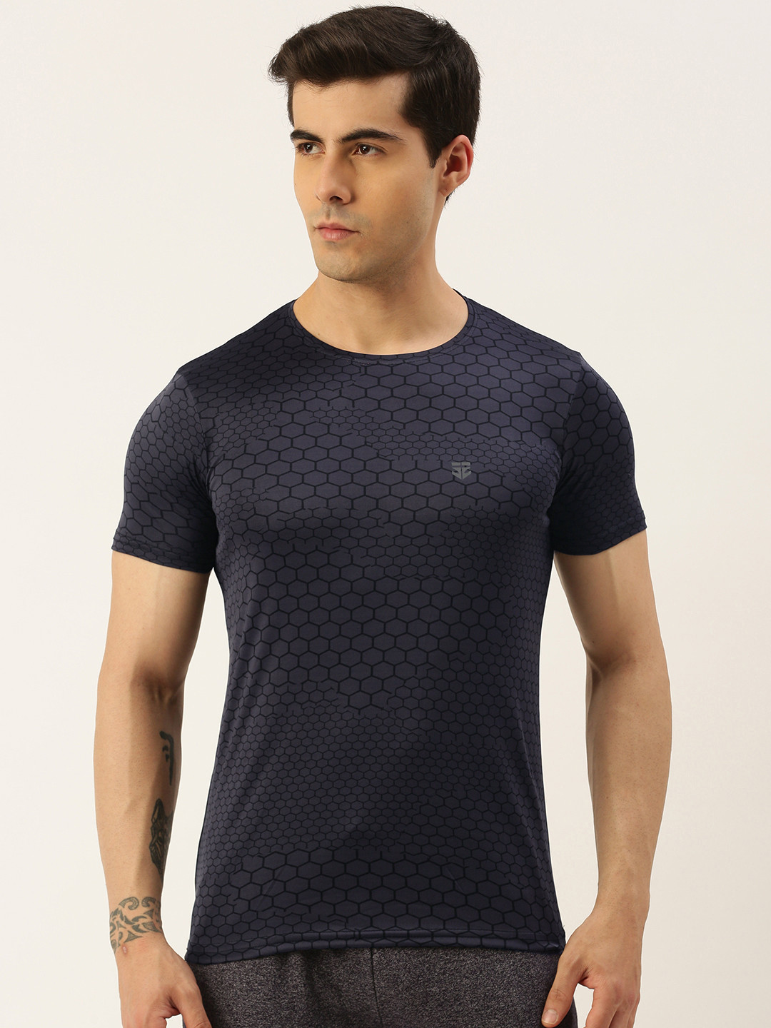 

Sports52 wear Printed Training T-shirt, Navy blue