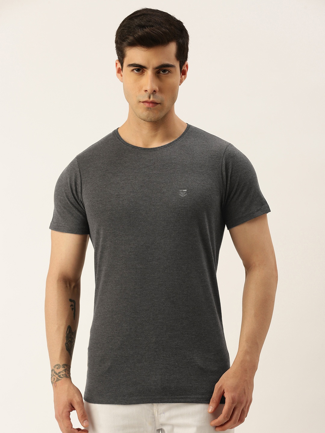 

Sports52 wear Round Neck Dry-Fit Training T-shirt, Charcoal