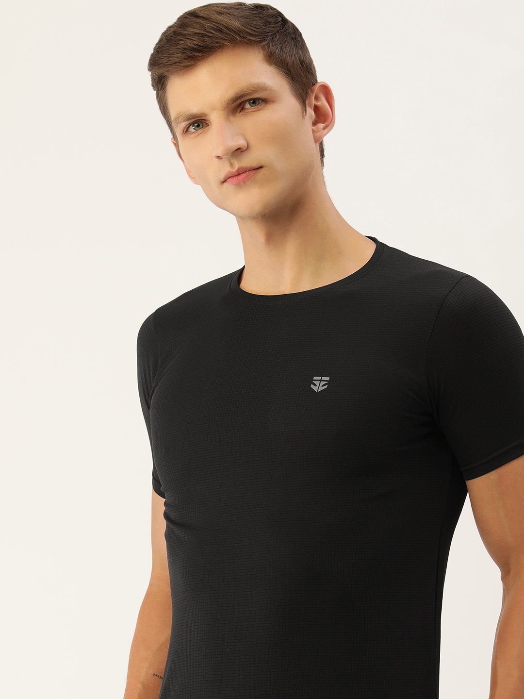 

Sports52 wear Self Design Dri-Fit Training T-shirt, Black