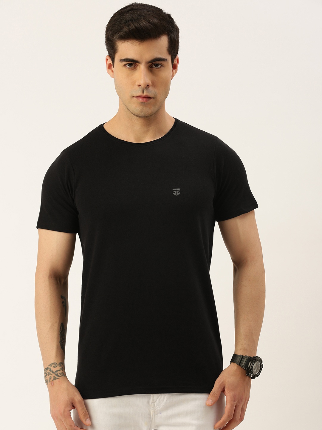 

Sports52 wear Round Neck Dry-Fit Training T-shirt, Black