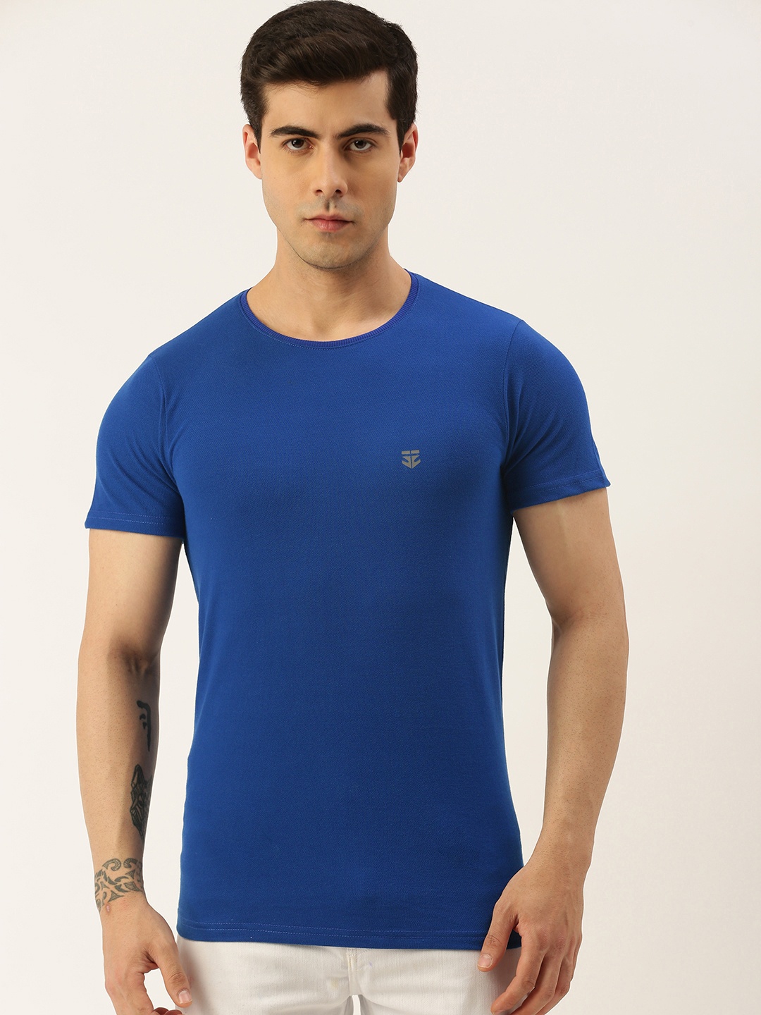

Sports52 wear Brand Logo Printed Dry Fit Training Sports T-shirt, Blue