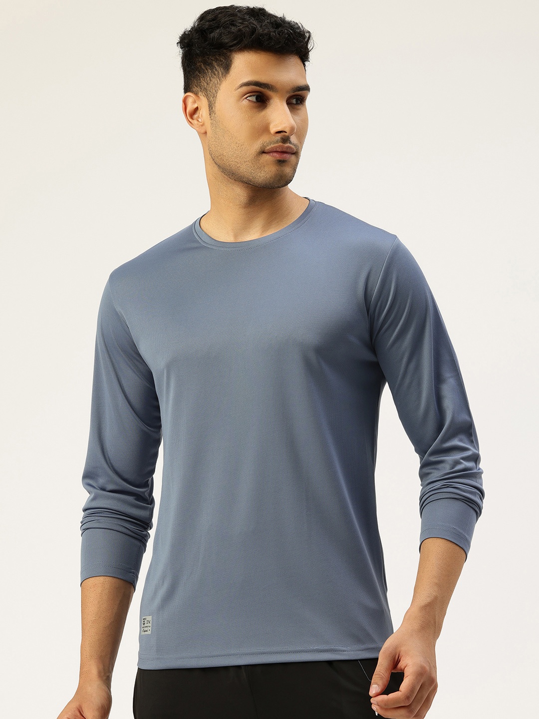 

Sports52 wear Round Neck Dry Fit Training or Gym T-shirt, Blue