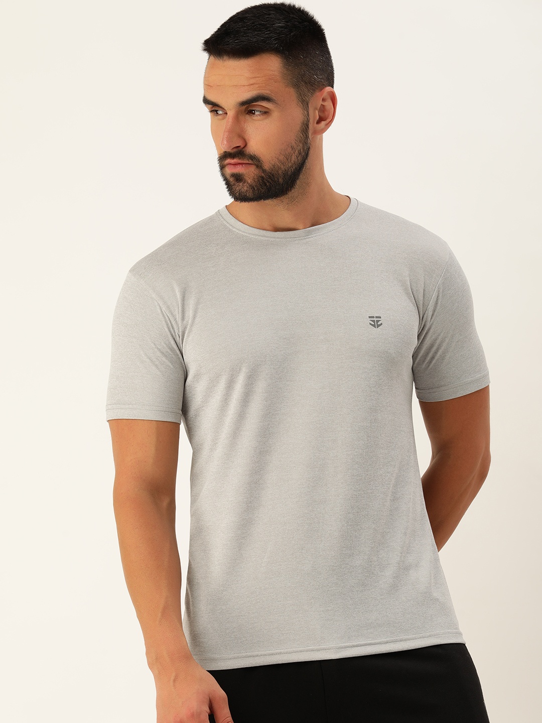 

Sports52 wear Men Training T-shirt, Grey melange