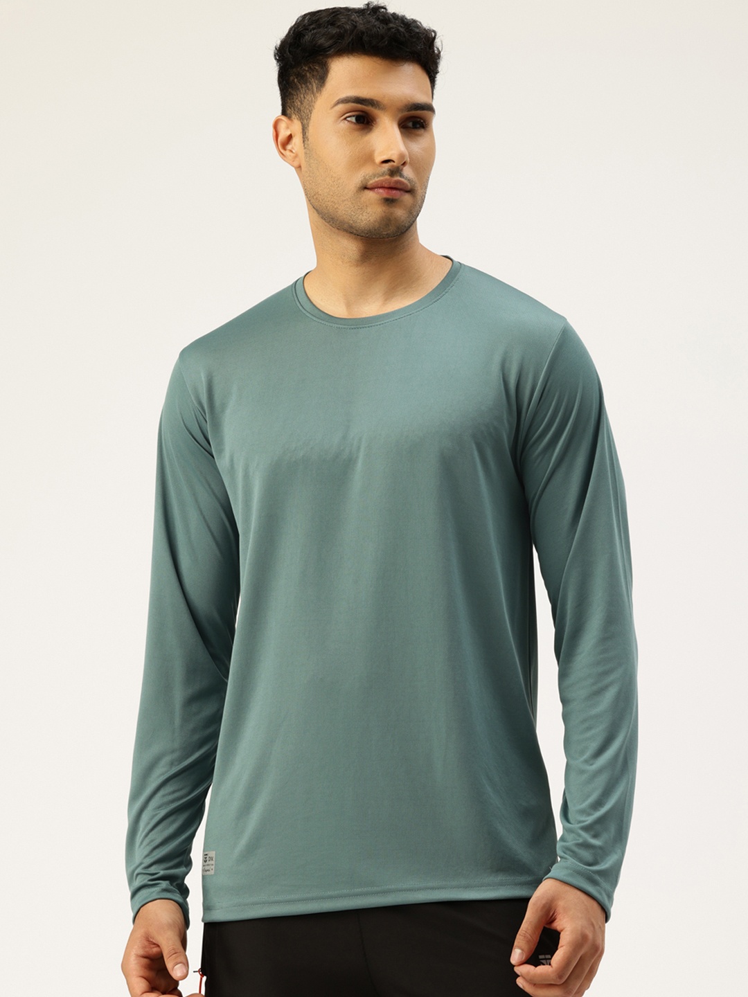 

Sports52 wear Round Neck Dry Fit Training or Gym T-shirt, Green