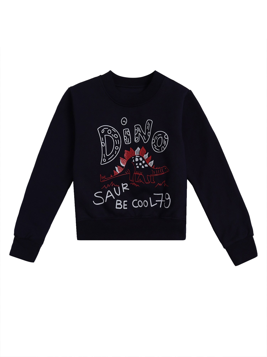

DYCA Boys Navy Blue Printed Sweatshirt