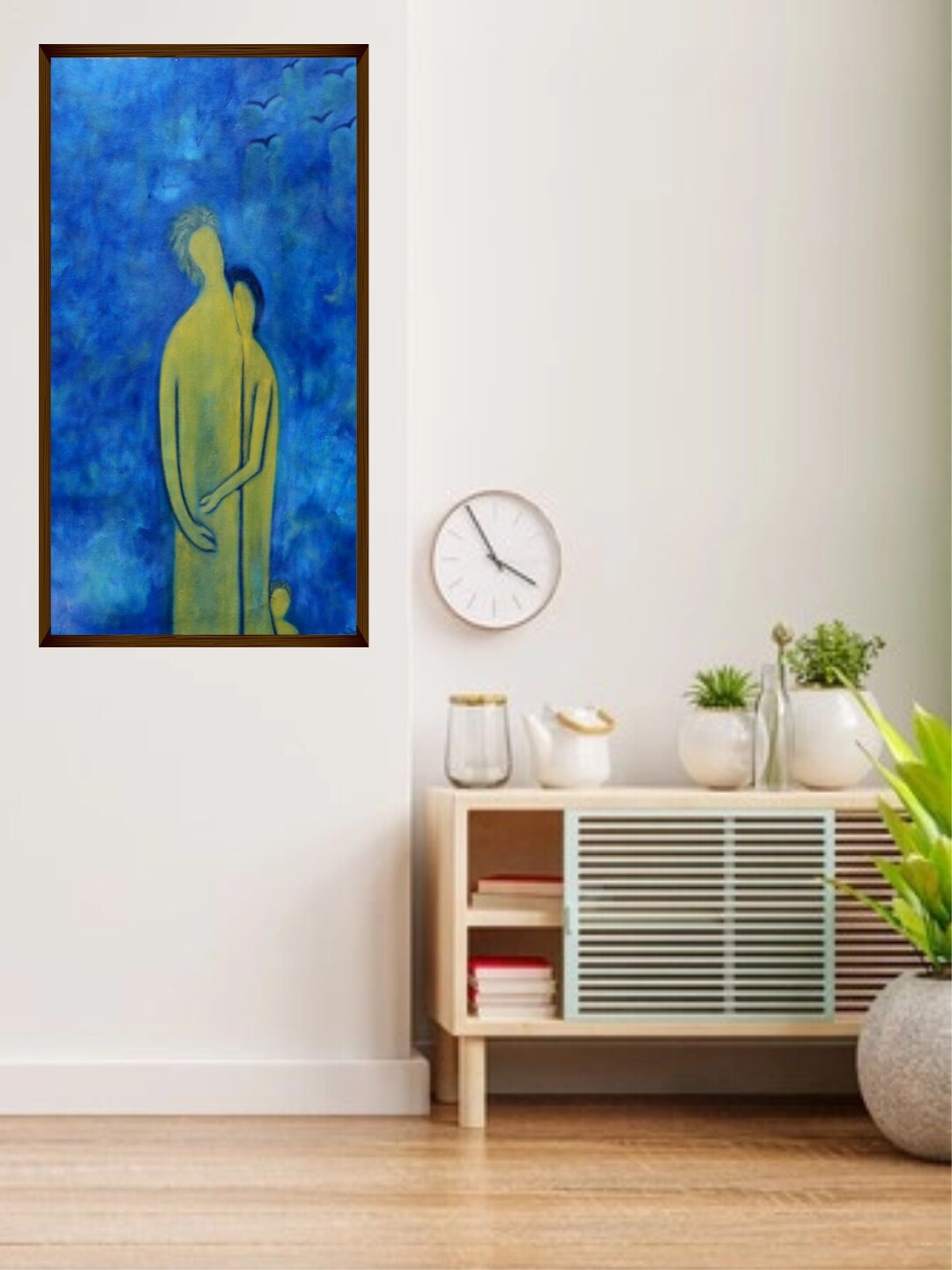 

The Art House Blue Abstract Wall Art