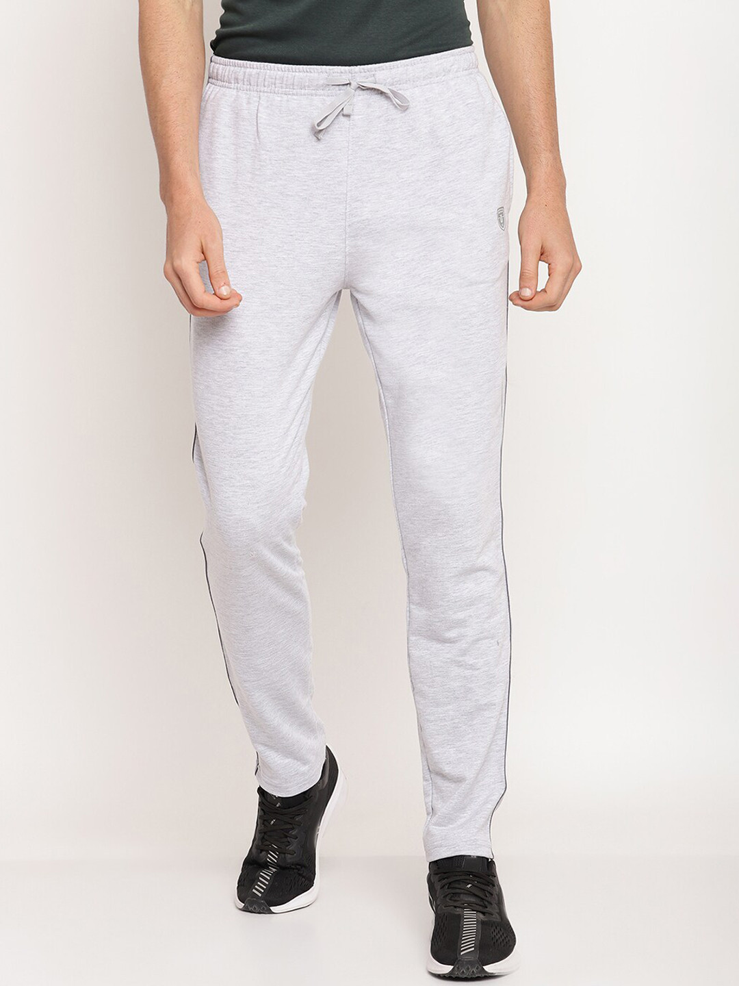 

Octave Men Grey Solid Cotton Track Pants