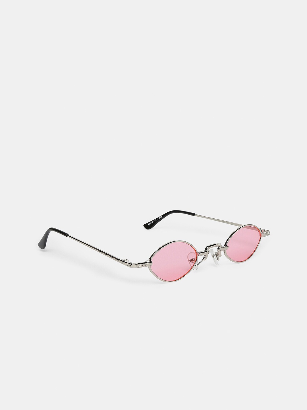 

20Dresses Women Pink Lens & Steel-Toned Oval Sunglasses