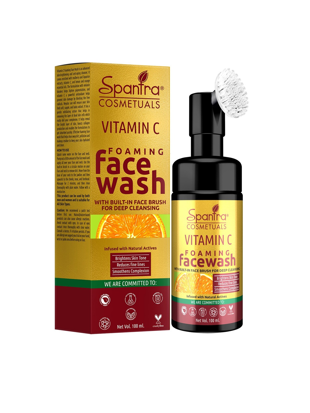 

Spantra Gold-Toned Pack of 3 Skin Care Gift Set