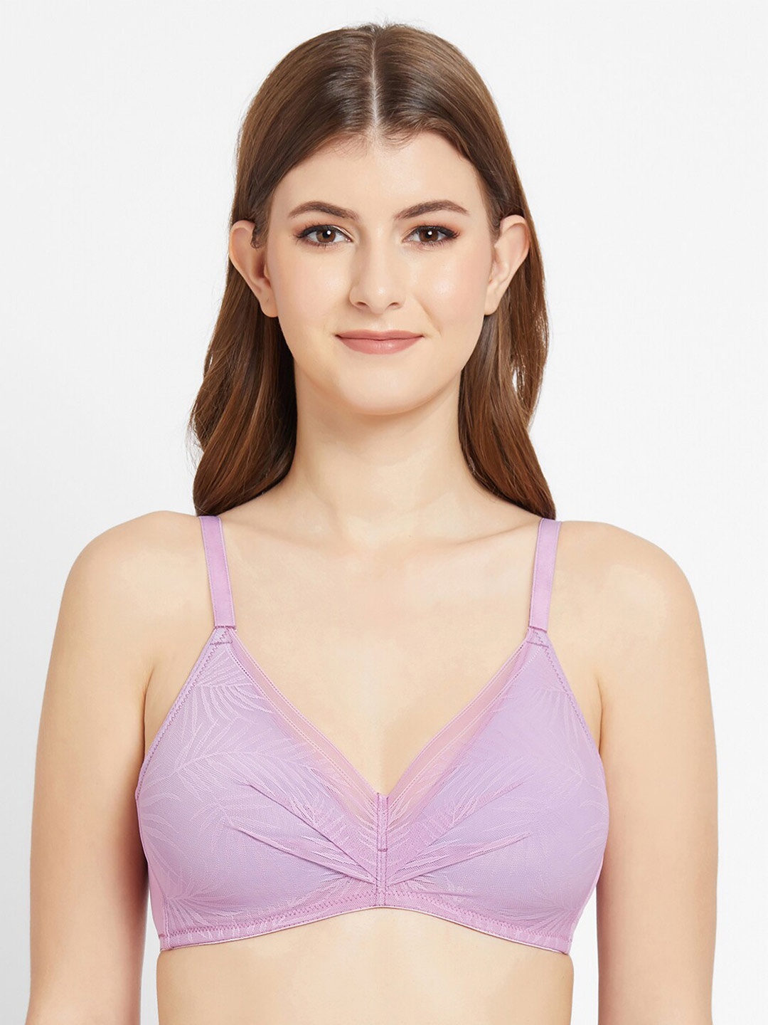 

Wacoal Lavender Lightly Padded Non-Wired Full Coverage Everyday Bra