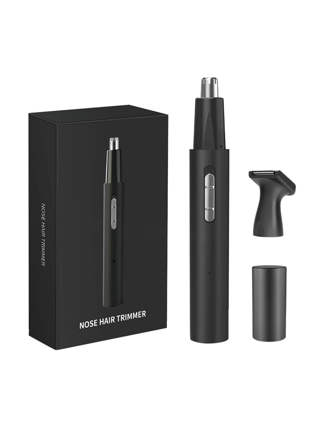 

PAINLESS 2 In 1 Ear & Nose Hair Remover Trimmer, Black