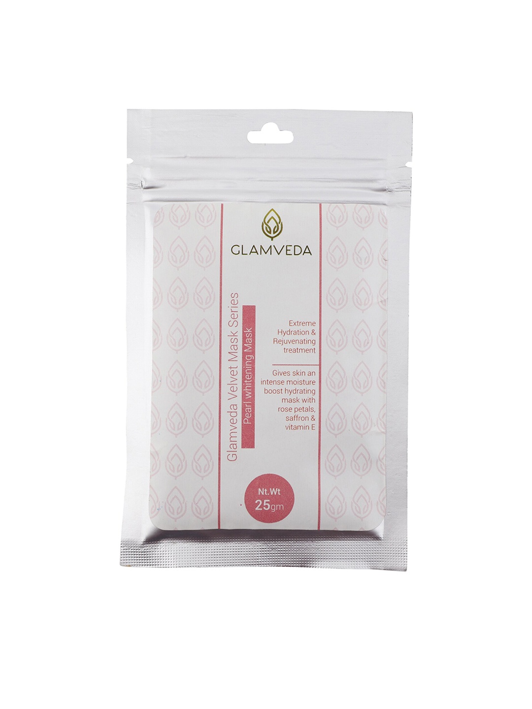 

GLAMVEDA Velvet Advance Anti Ageing Pearl Whitening Peel Off Rubber Mask - 25 g, White