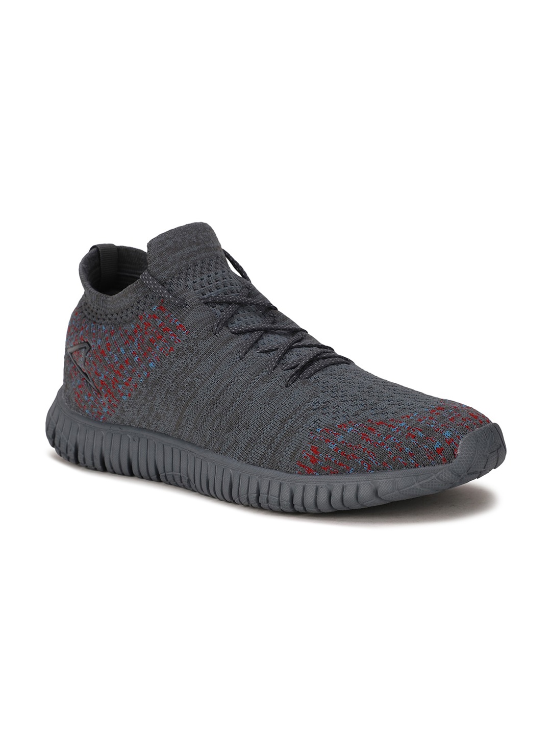 

Power Men Grey Woven Design Sneakers
