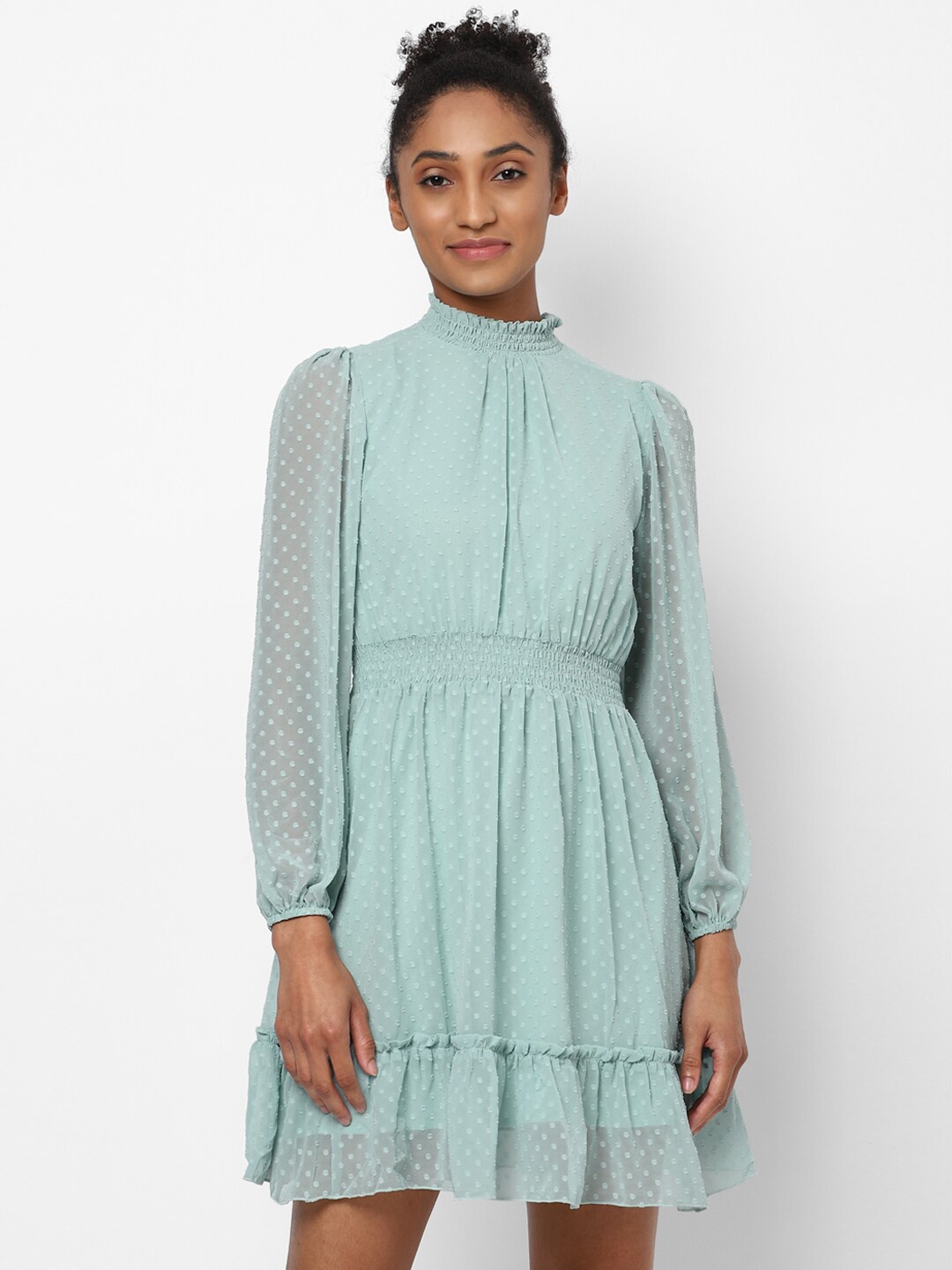 

Allen Solly Woman Blue Blouson Dress