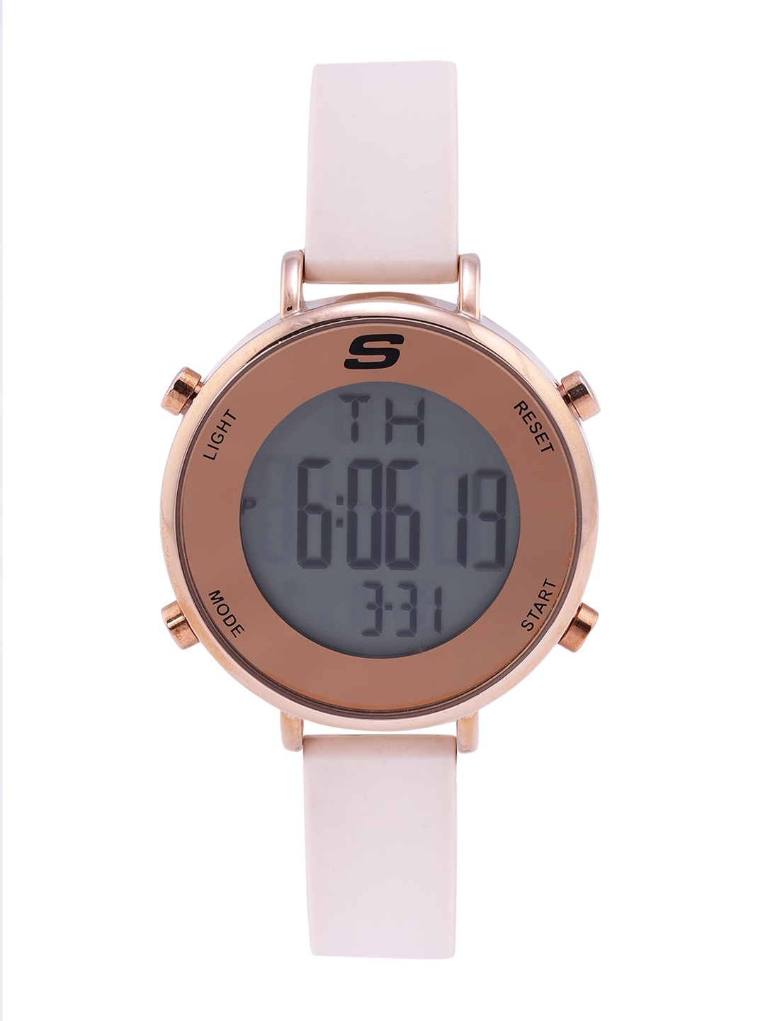 

Skechers Women Rose Gold-Toned Magnolia Digital Watch SR6168