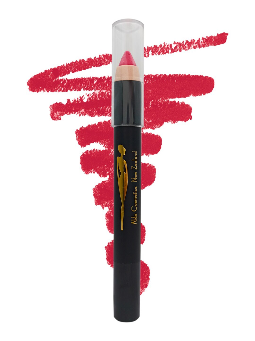 

Pretty Woman Matte Finish Lip Crayon Pencil with Sharpener - Red Cherry 06, Pink