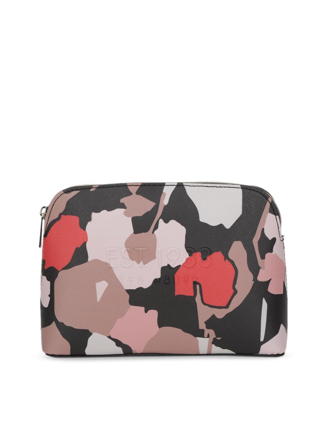 

Ted Baker Black & Beige Printed Makeup Bag
