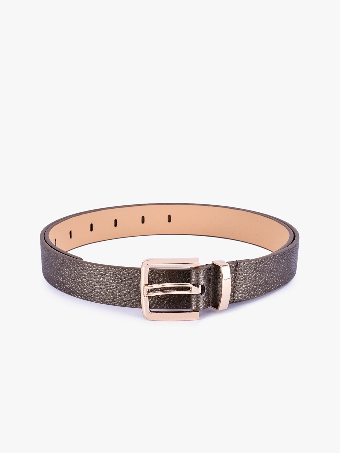 

BuckleUp Women Brown Textured Belt