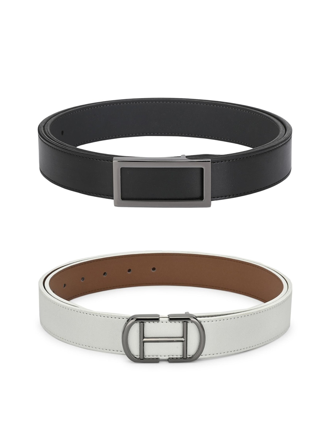 

Calvadoss Boys Black & White Set Of 2 Belt