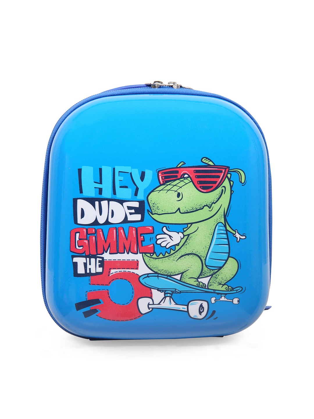 

Polo Class Kids Blue & Green Graphic Printed Backpack