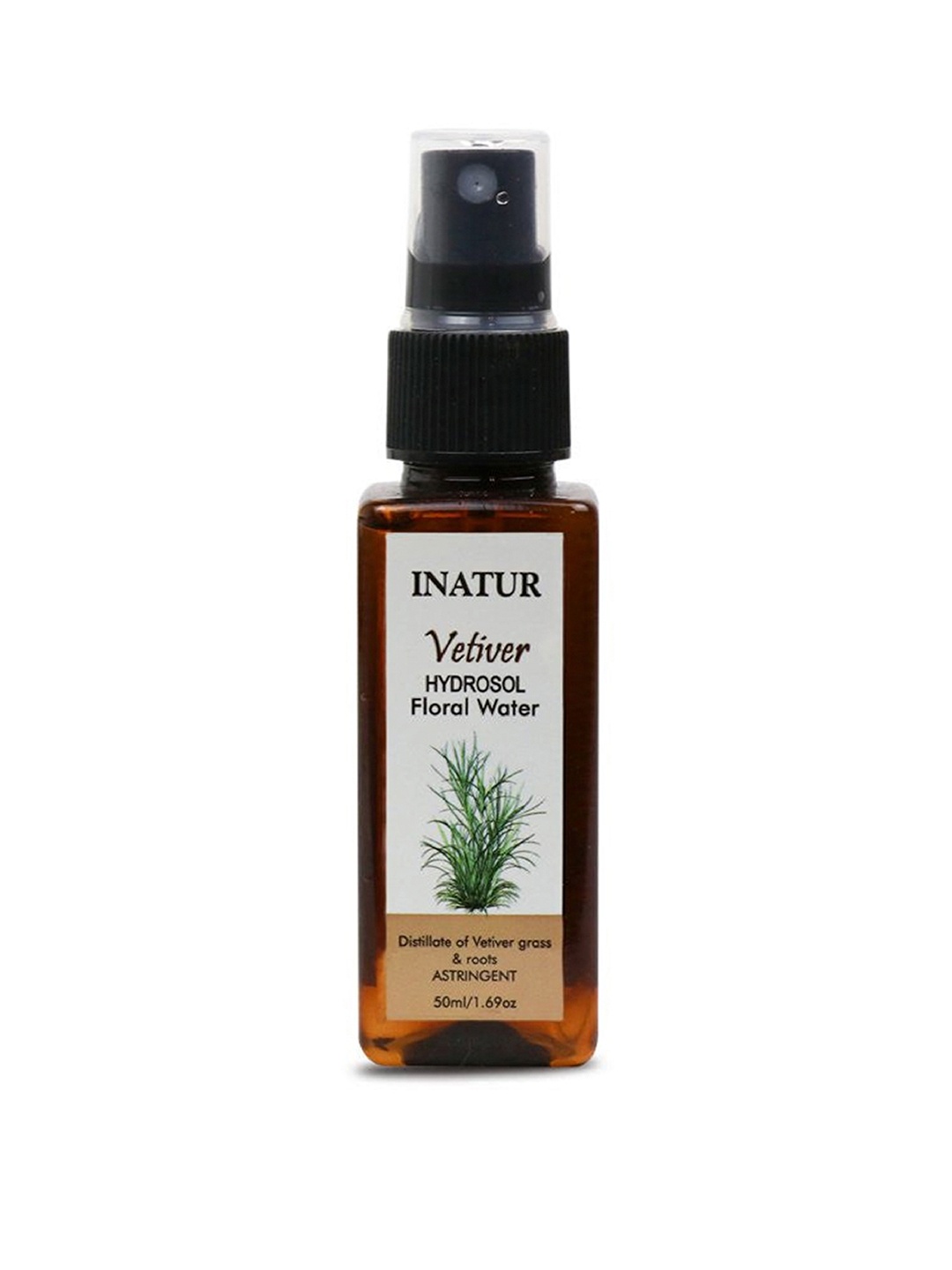 

Inatur Vetiver Hydrosol Floral Water 50 ml, Brown