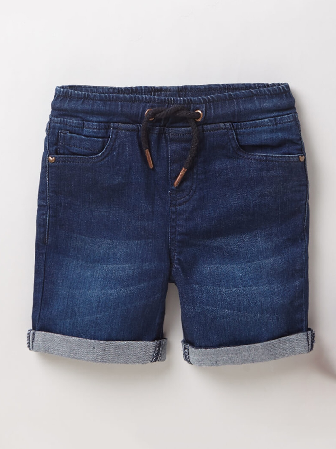 

Ed-a-Mamma Boys Blue Washed Denim Shorts