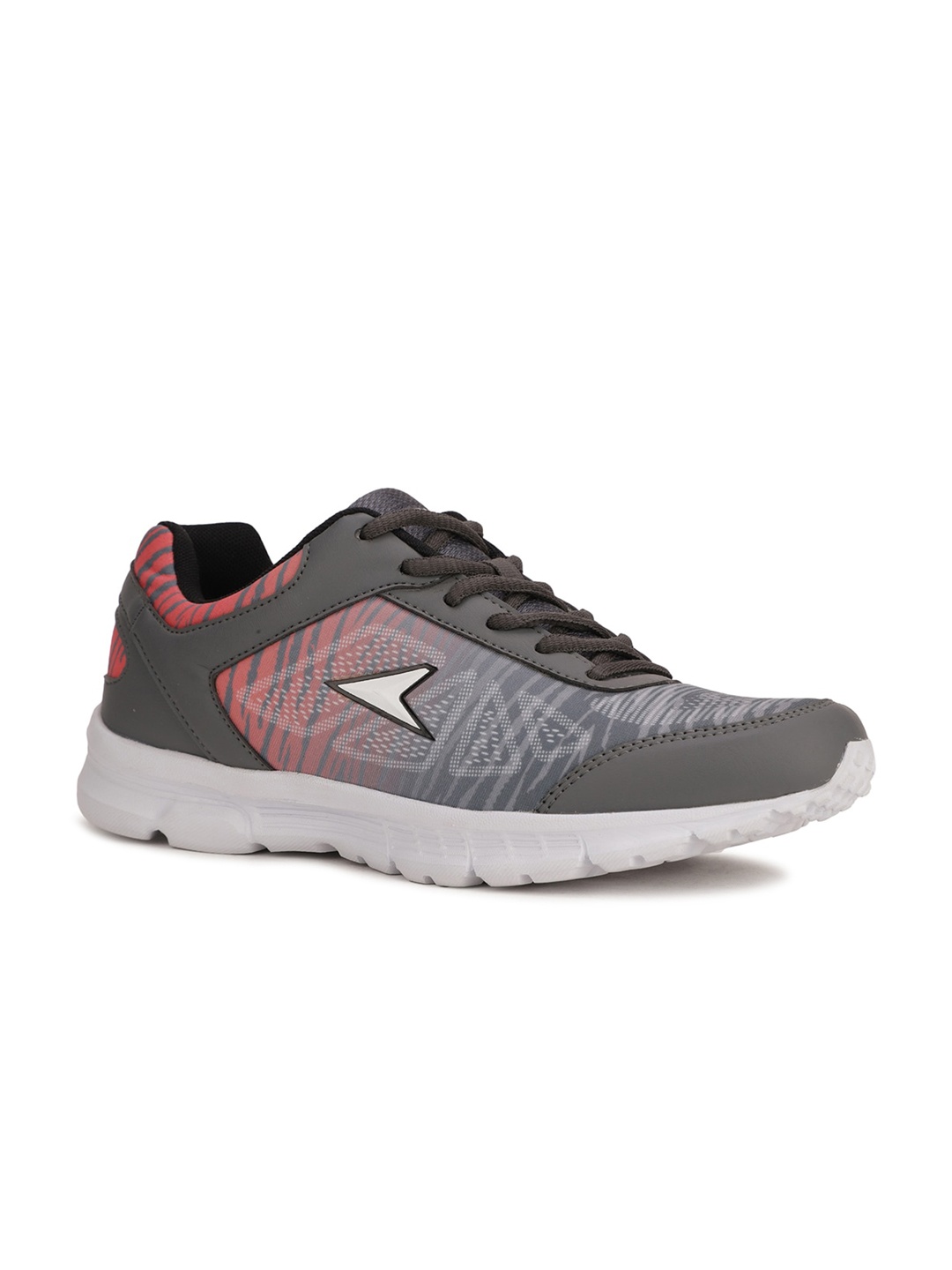 

Power Women Grey Textured Sneakers