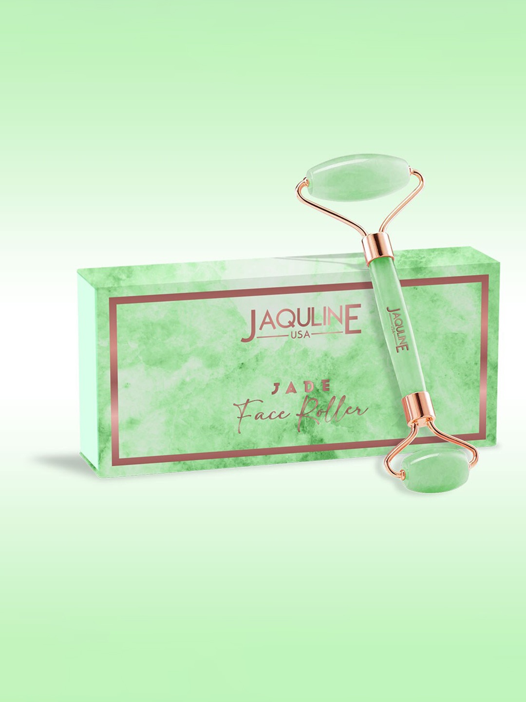 

Jaquline USA Northern Jade Face Roller, Green